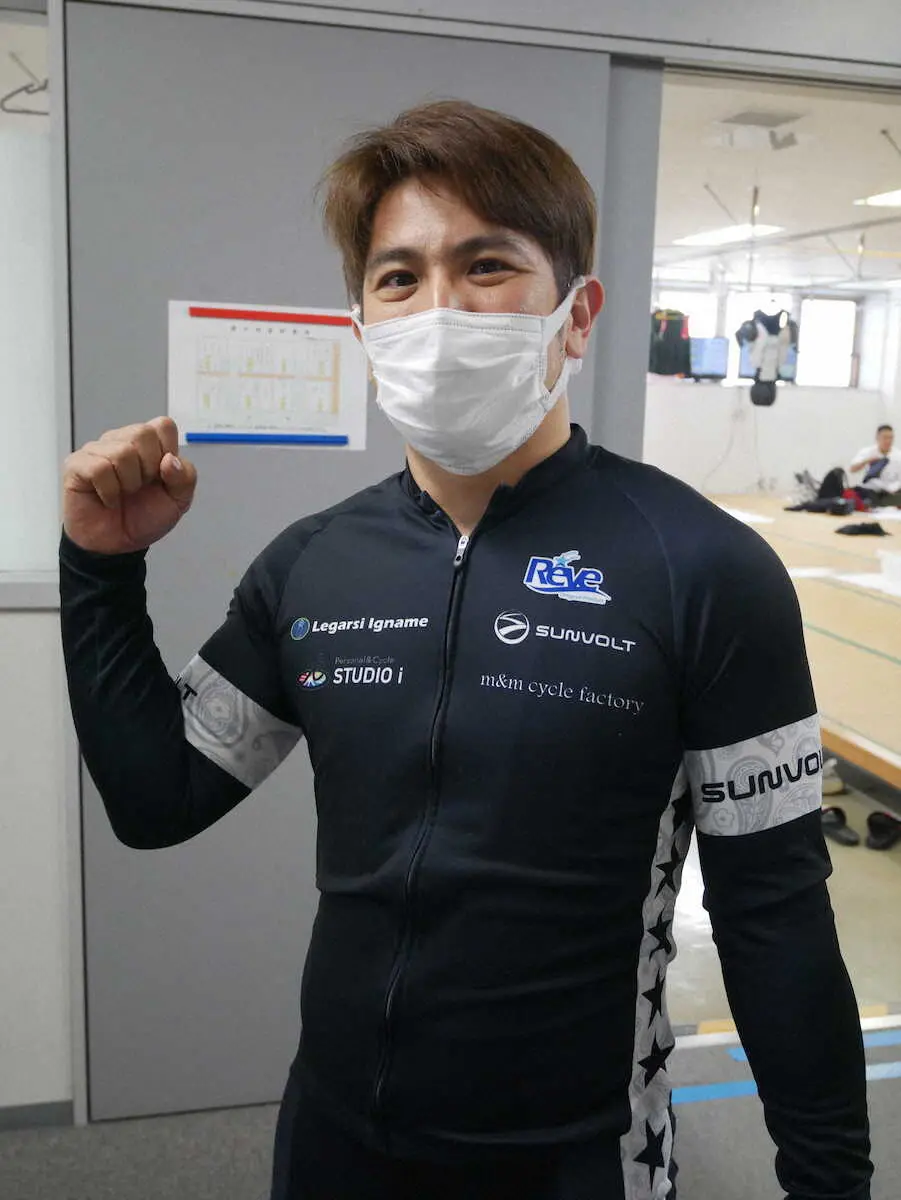 ＜京王閣競輪場＞苦手な単騎戦克服へ意気込む皿屋豊