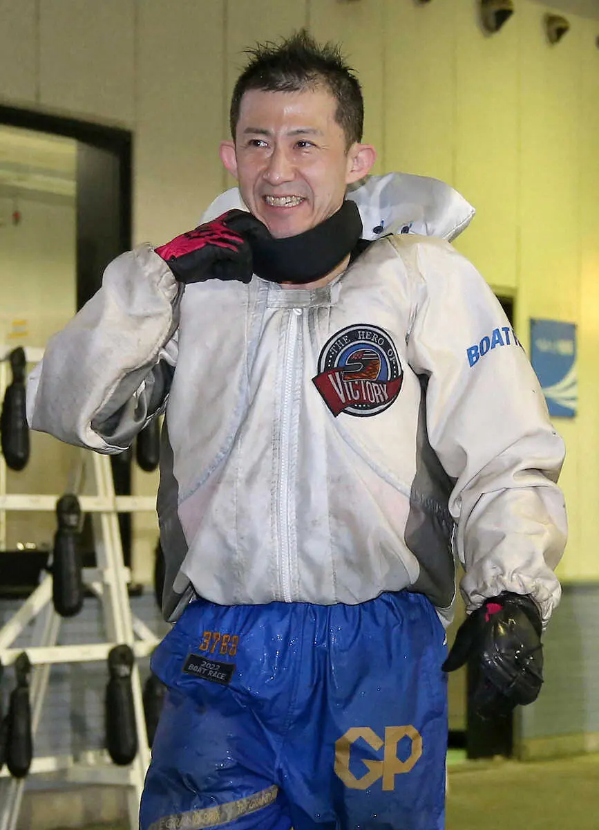 地元水面での戴冠を目指す瓜生正義