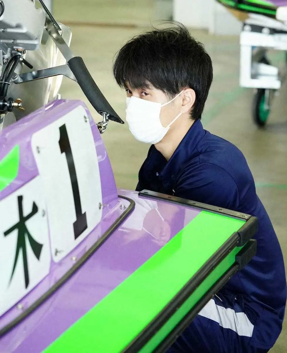 連勝の勢いをもって準優に挑む鈴木峻佑