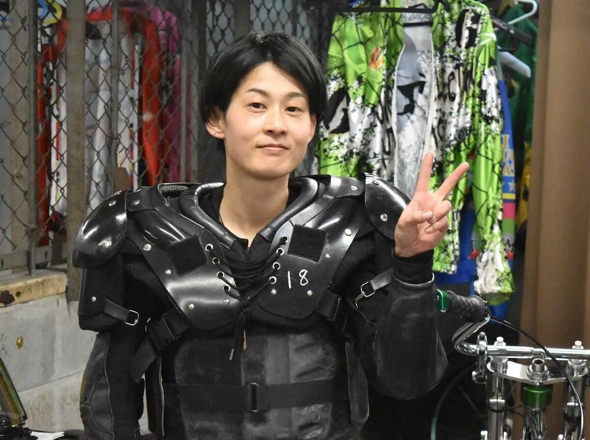 SG初1着を飾った松尾彩