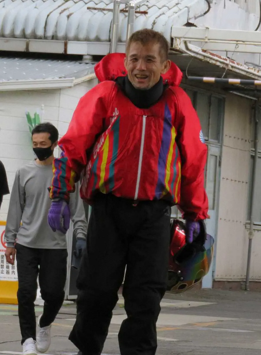2日目は2連勝で笑顔の泉具巳（多摩川）