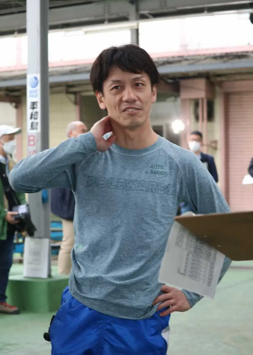 前回と同じエンジンを引いた中野