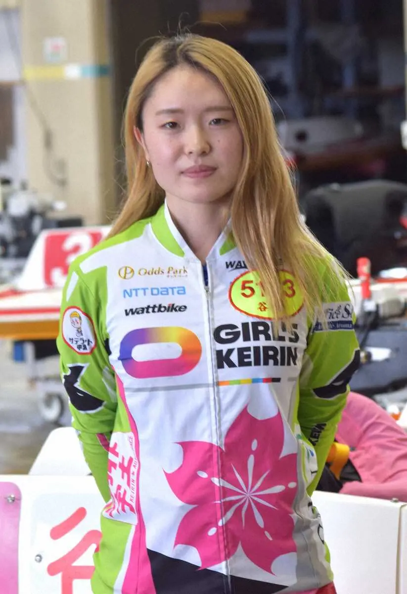 パワフルな走りで予選突破を狙う谷口佳蓮