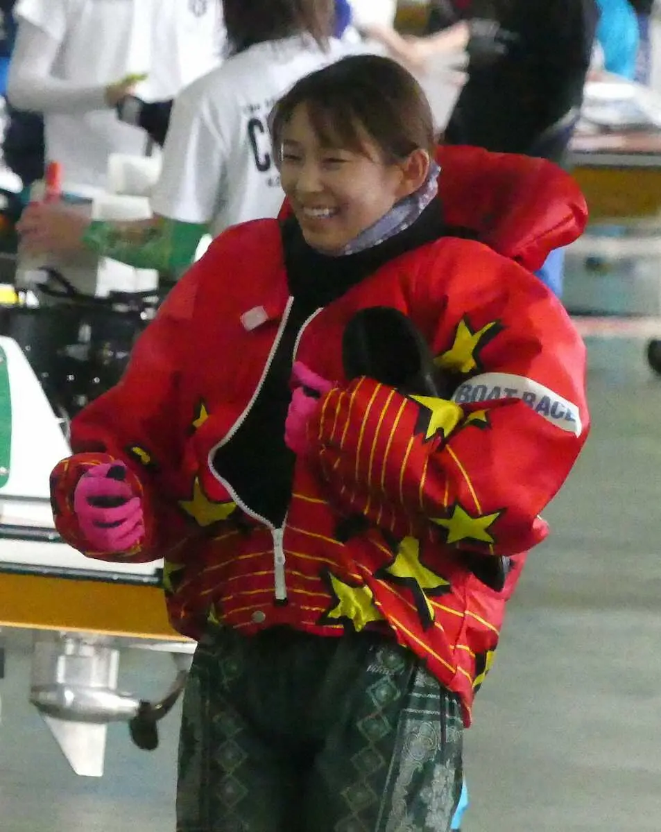 3日目2Rを5カド捲りで制した守屋美穂