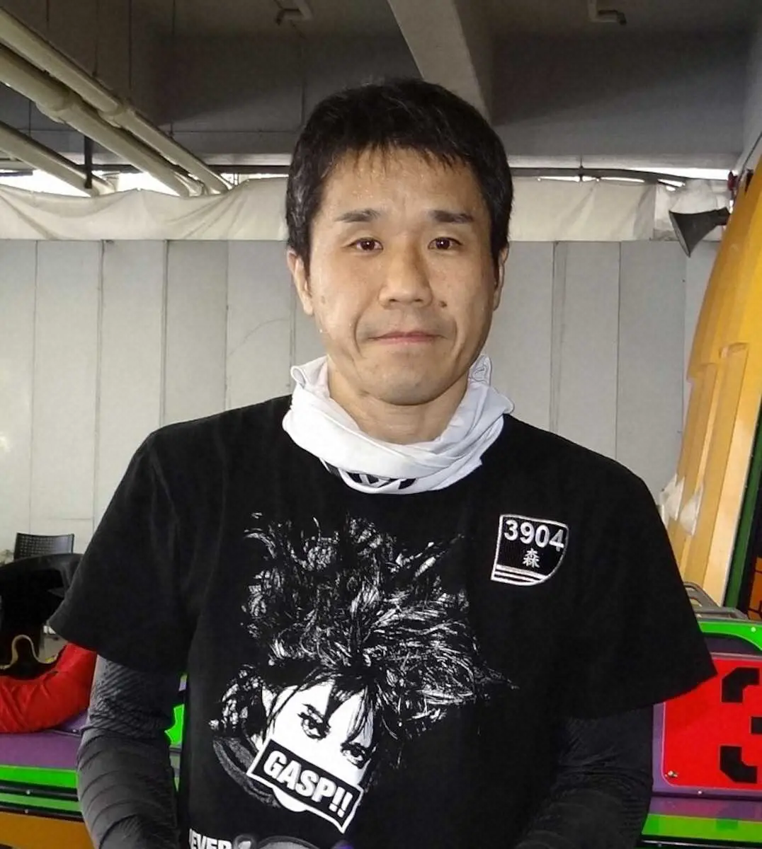 地元水面で4節連続優出中の森貴洋