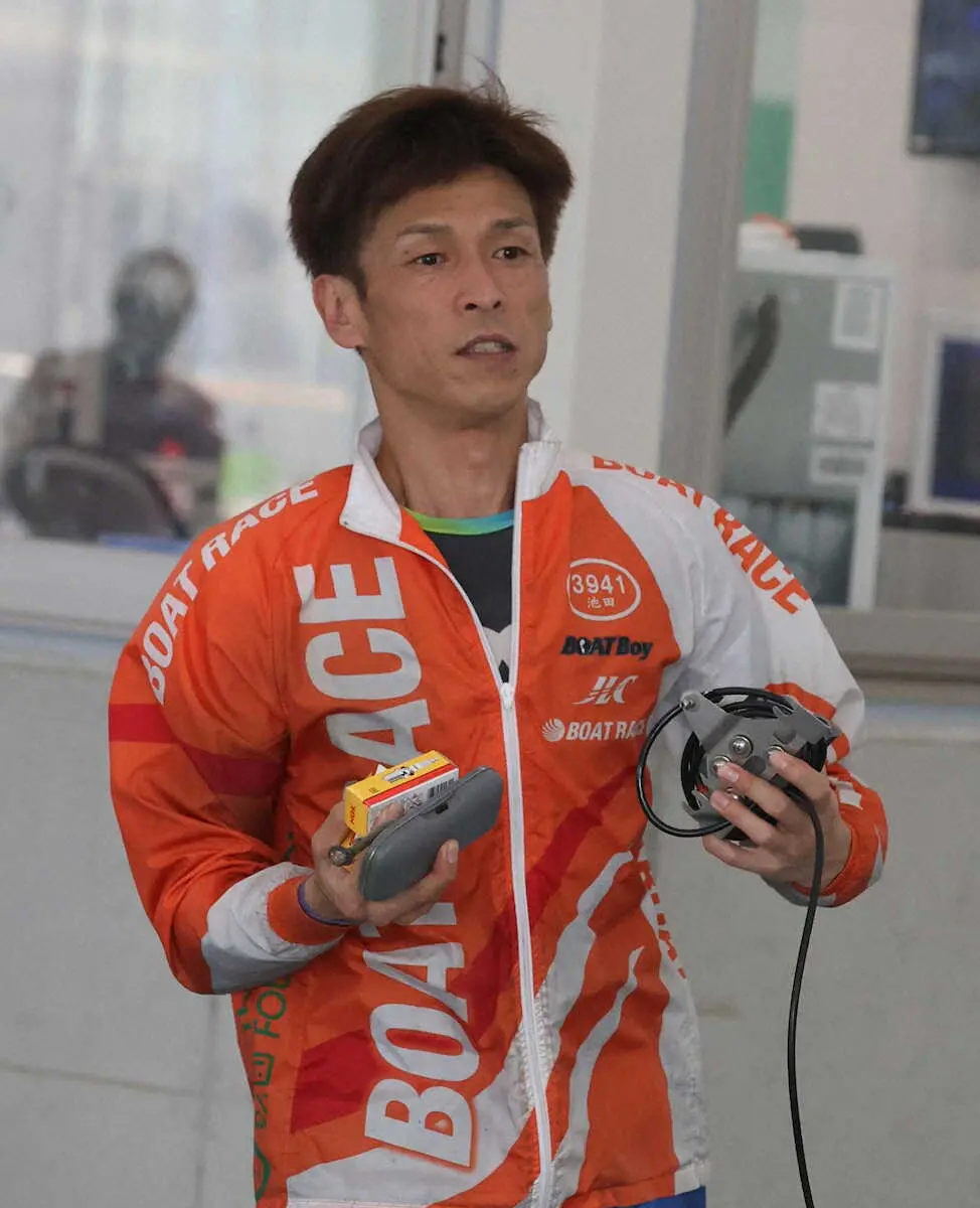 4日目8Rでフライングを切った池田浩二