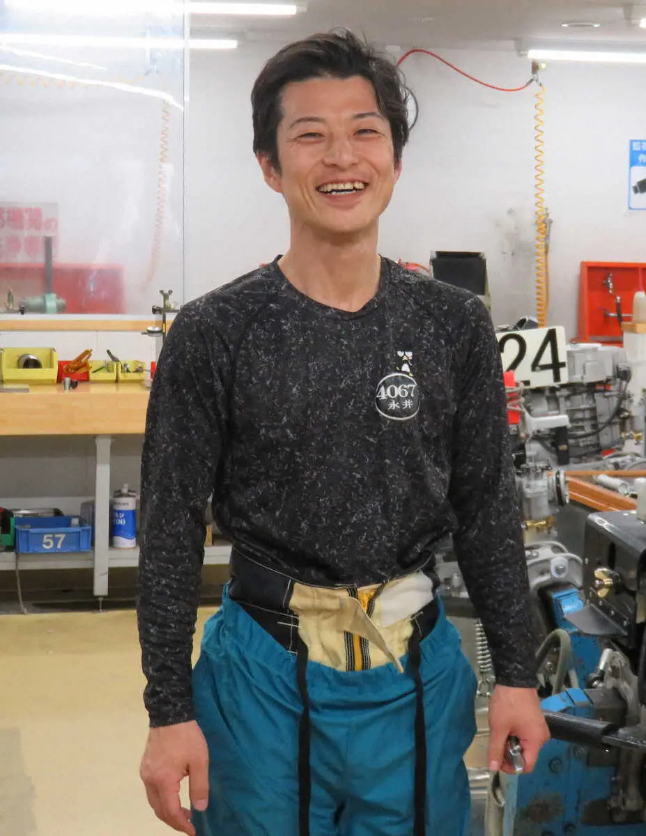 2日目連勝で巻き返しに成功した永井源　　　　　　　　　　　　　　　　　　　　　　　　