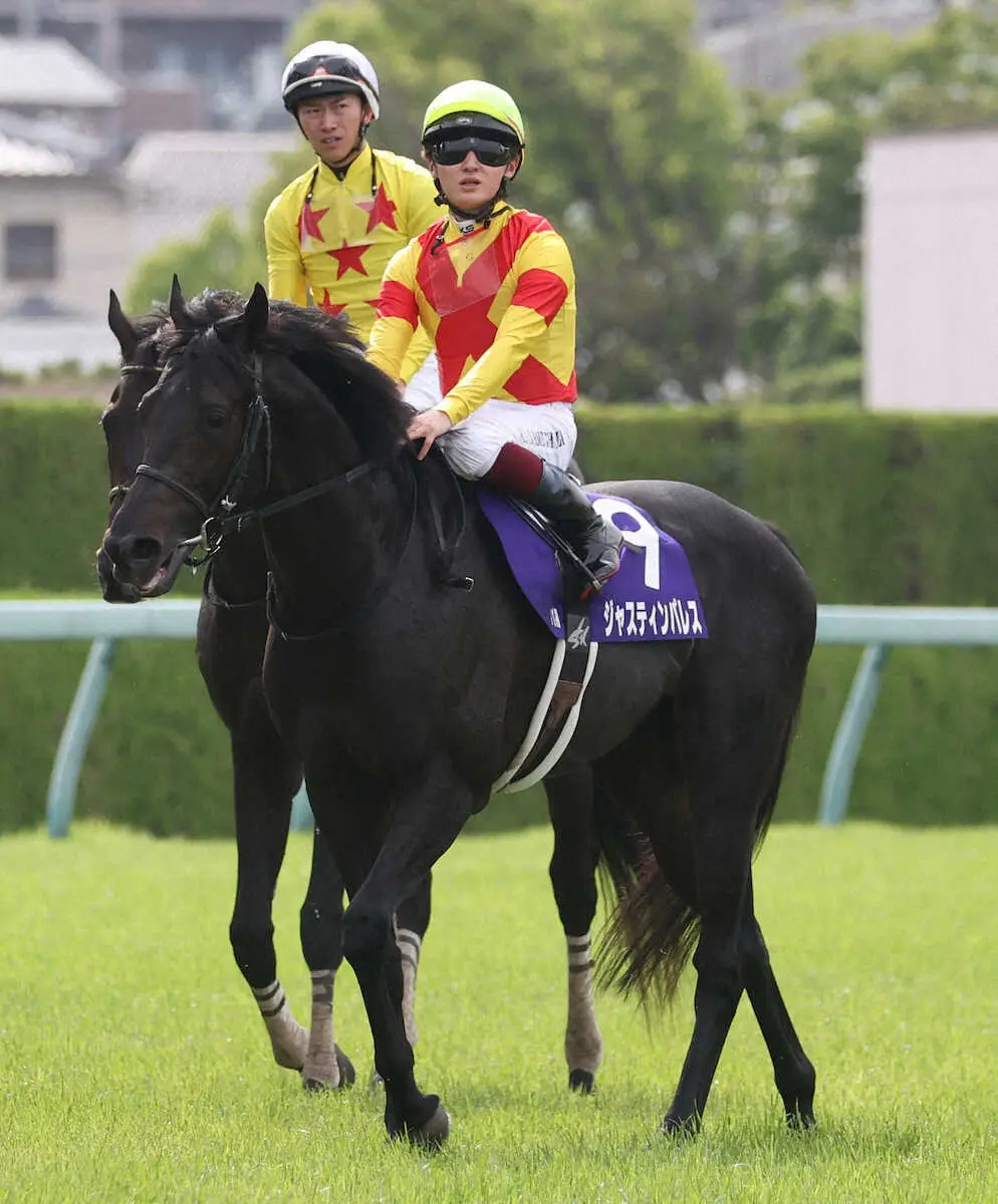 ＜宝塚記念＞3着のジャスティンパレス（撮影・亀井　直樹）