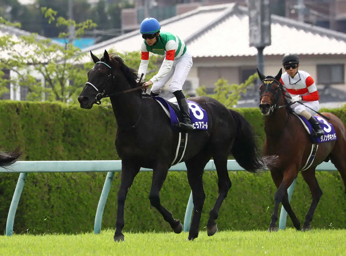 ＜宝塚記念＞8着に終わったヴェラアズール（撮影・後藤　大輝）
