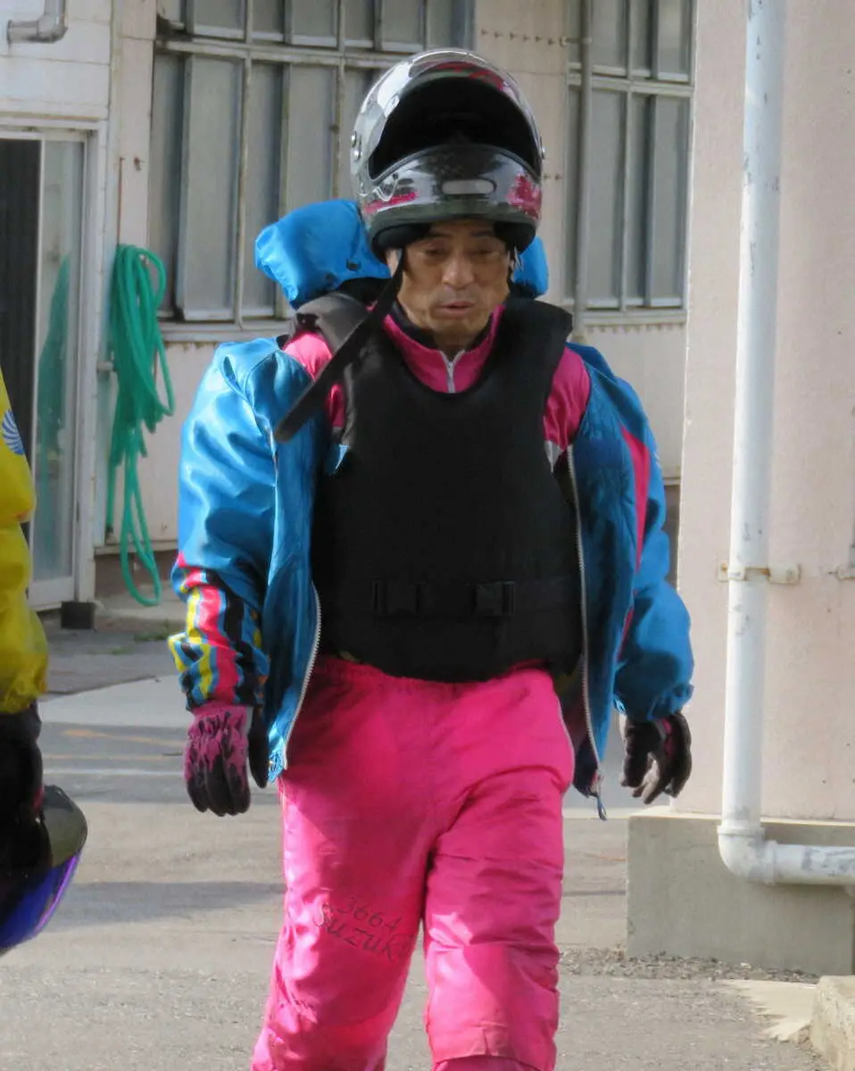 3日目連勝で準優勝負駆けを成功させた鈴木賢一（多摩川）　　　　　　　　　　　　　　　　　　　　　　　　　　　　　　　