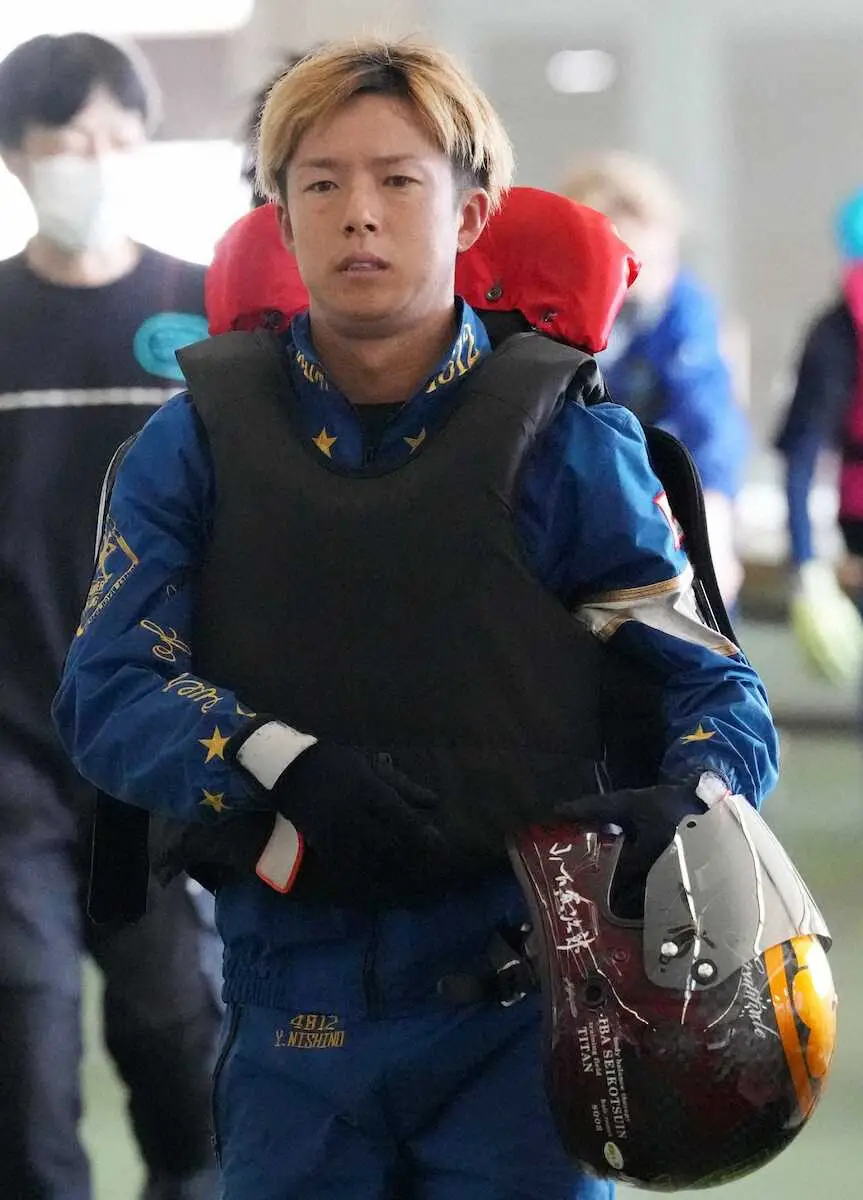 初日2、1着と好発進を決めた西野雄貴