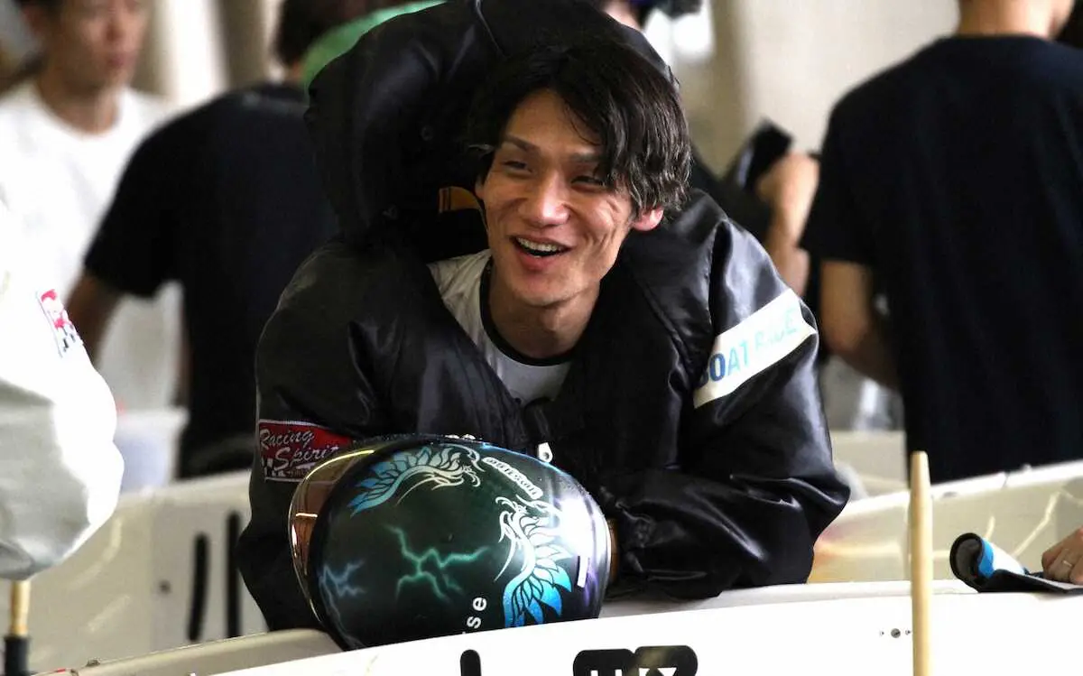準優10Rに3号艇で登場する上野真之介