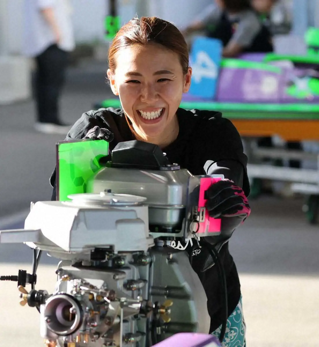 2日目ダイヤモンドドリームで1号艇の鎌倉涼