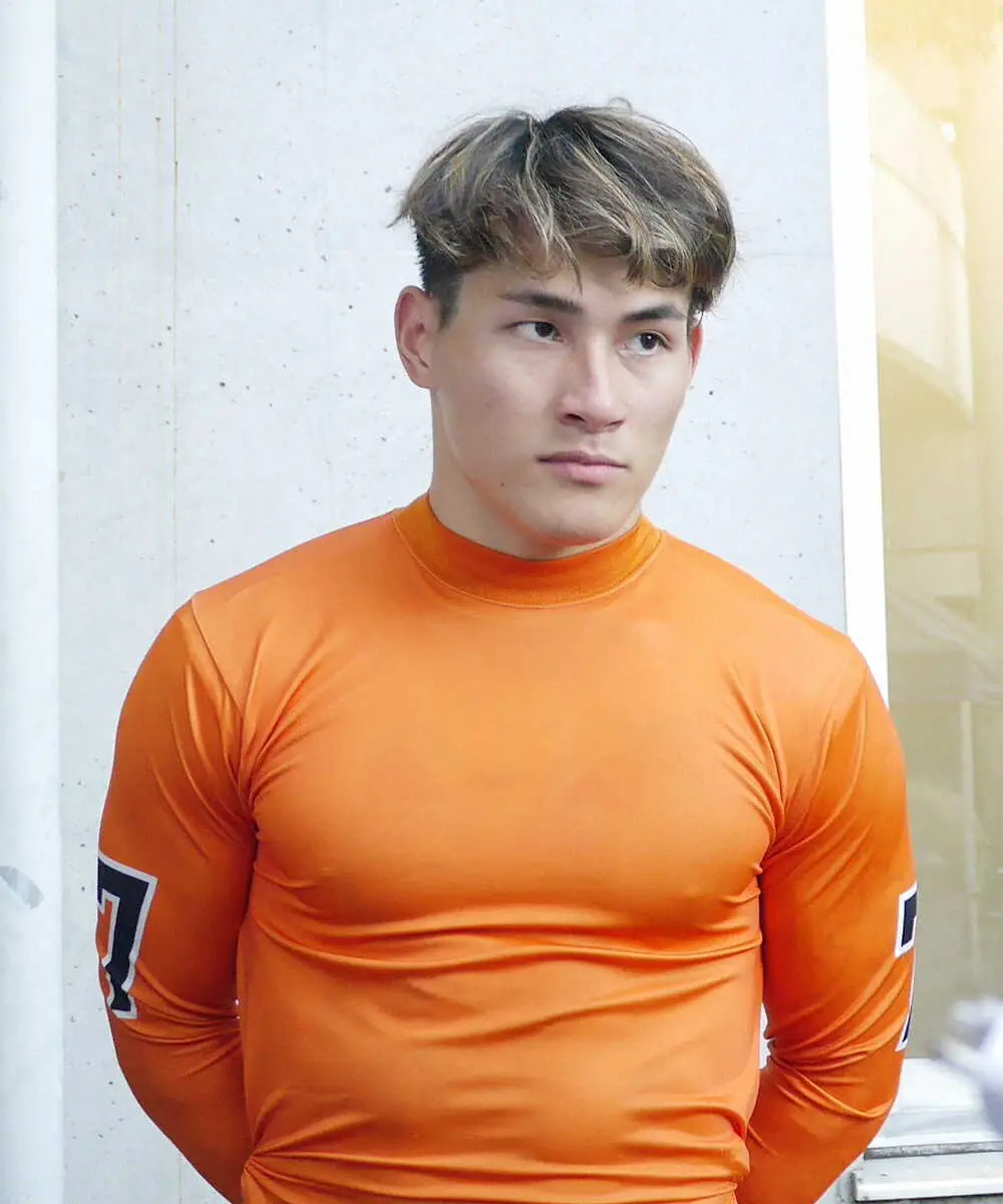 スピード抜群の太田海也