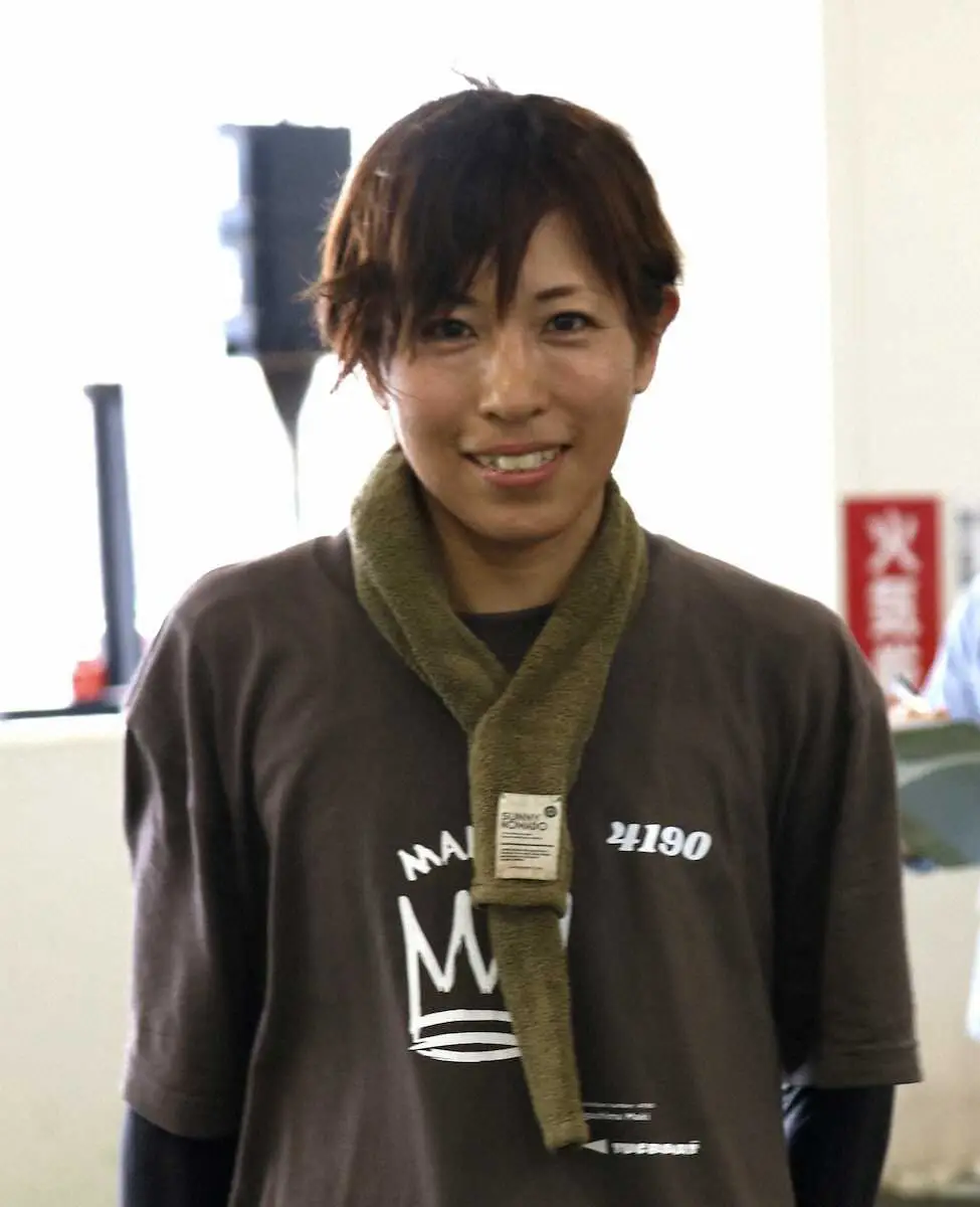 地元水面でドリーム1号艇を担う長嶋万記