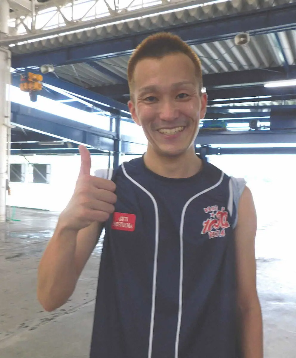 予選未勝利ながら準優勝戦に進んだ西山貴浩