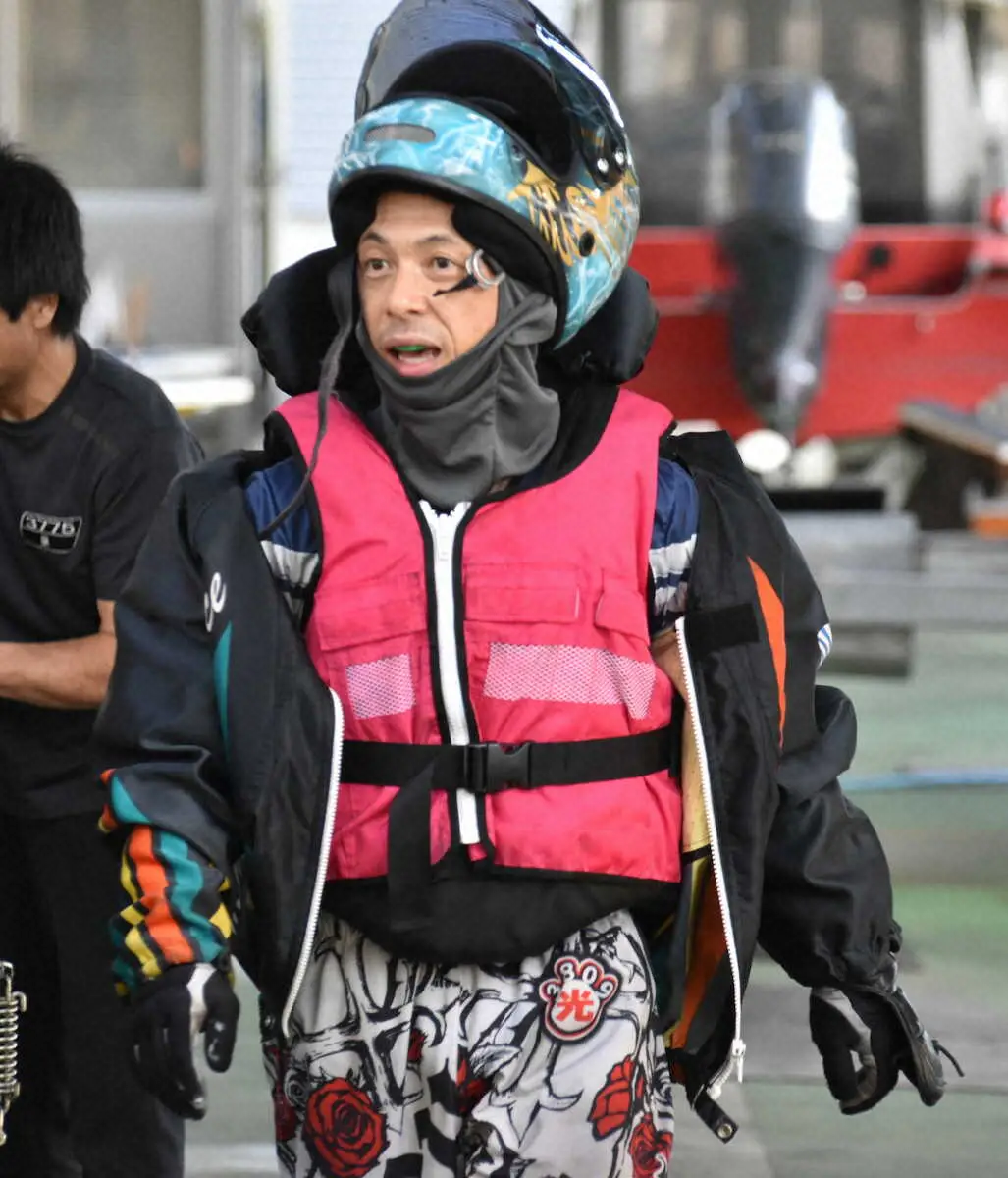 優勝戦1号艇を獲得した吉田光
