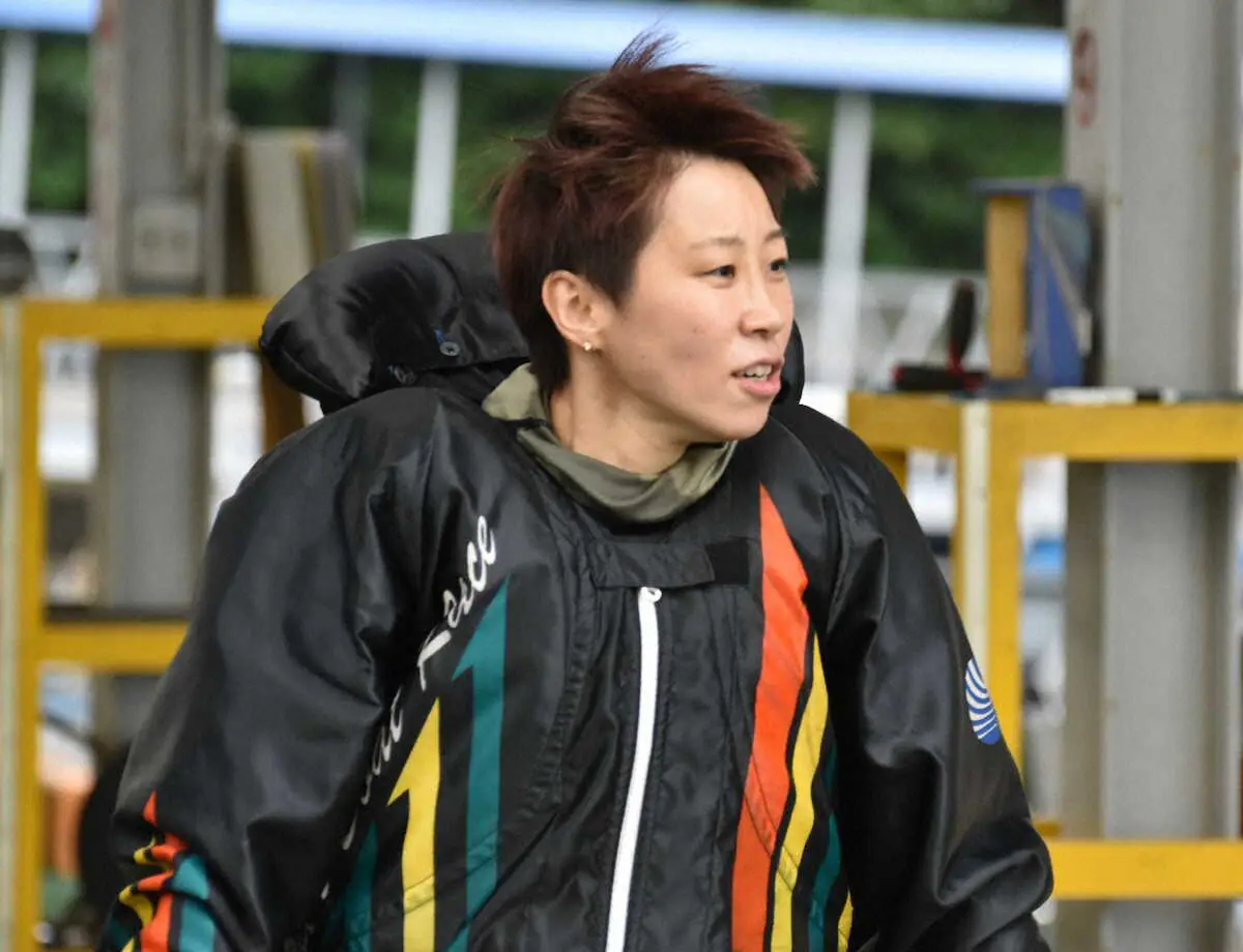 4号艇で優出した藤原菜希