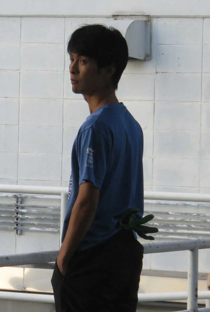 準優勝負駆けに臨む鈴木峻佑　　　　　　　　　　　　　　　　　　　　　　　　　　　　　