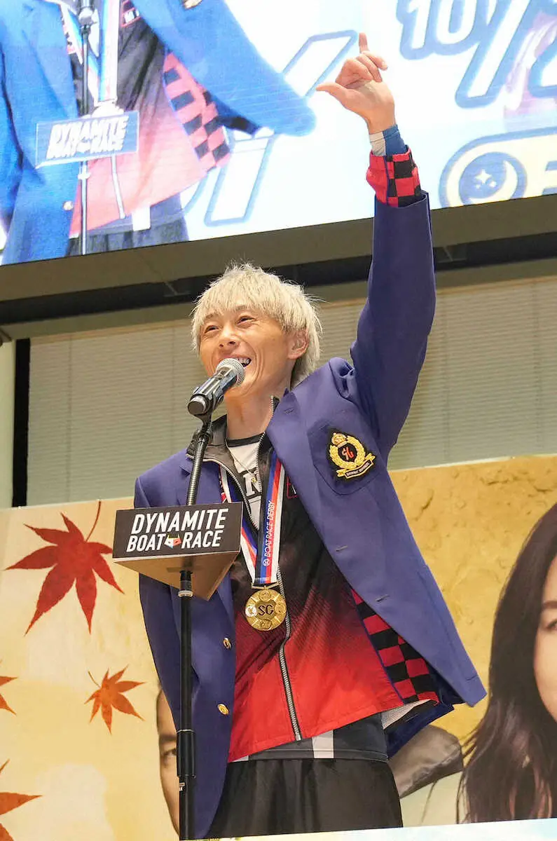 先日のダービーを制した峰竜太が勝率1位に
