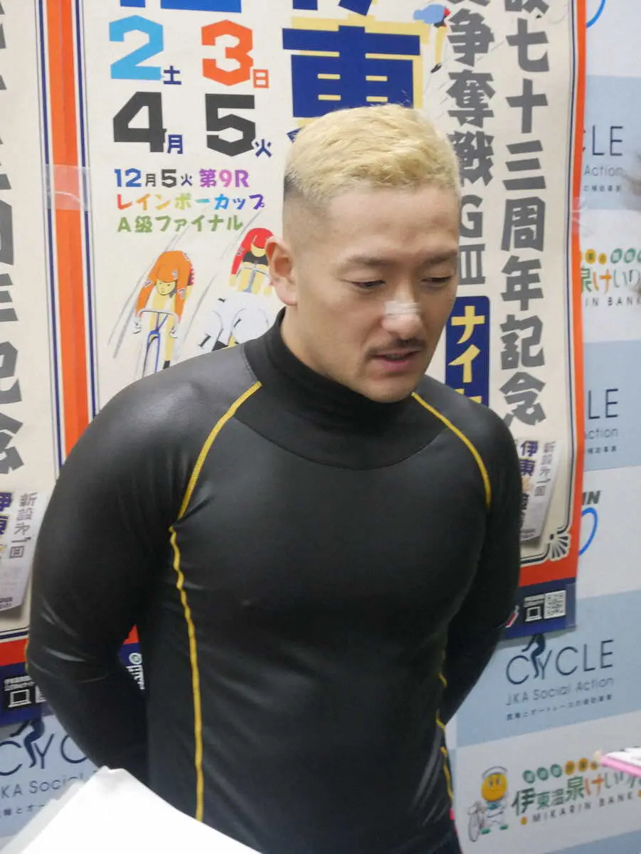 巻き返しを図る松井宏佑