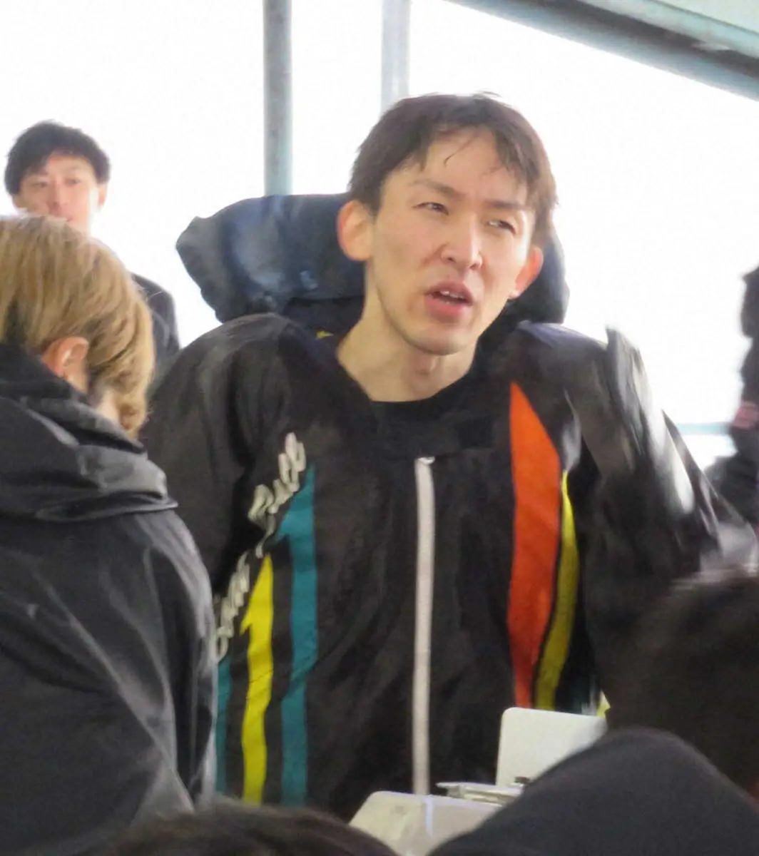 初優勝を狙う山田晃大　　　　　　　　　　　　　　　　　　　　　　　　　　　