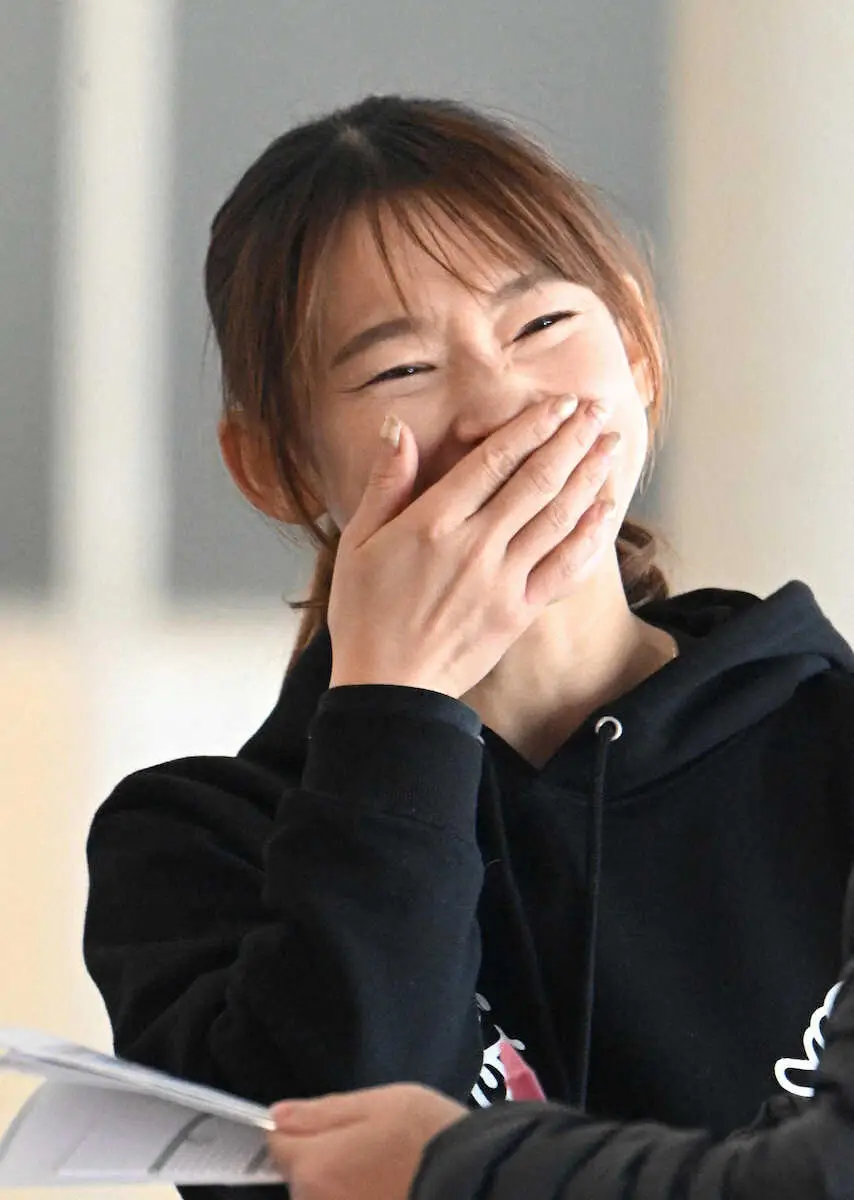レディースオールスターでファン投票1位となった守屋美穂