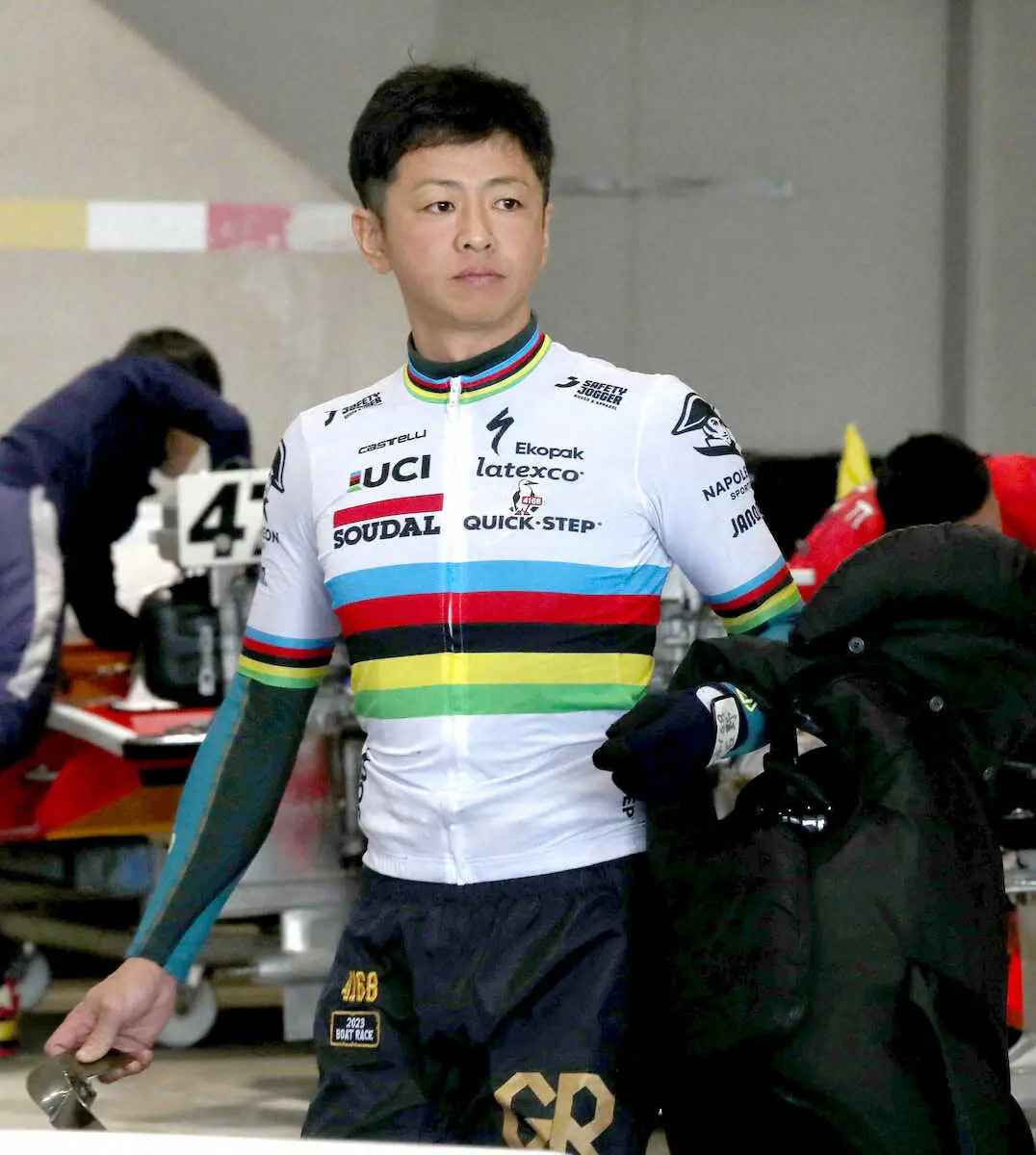 地元で4年ぶりのグランプリ制覇をかなえたい石野貴之（撮影・中村　達也）