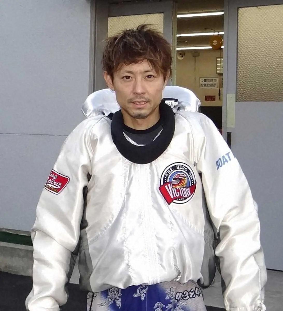 優勝戦進出一番乗りを果たした鶴本崇文
