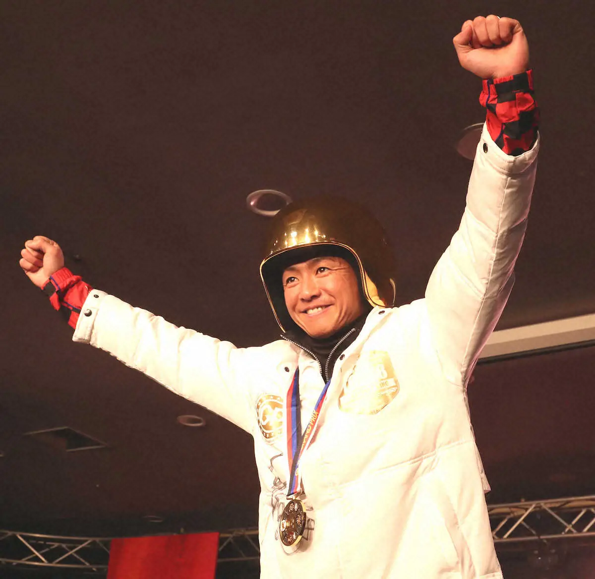 令和5年の最優秀選手に選ばれた石野貴之