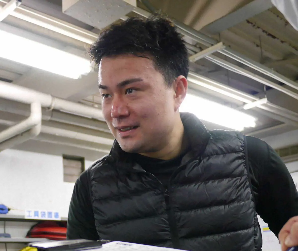 2着に逃げ粘った末木浩二