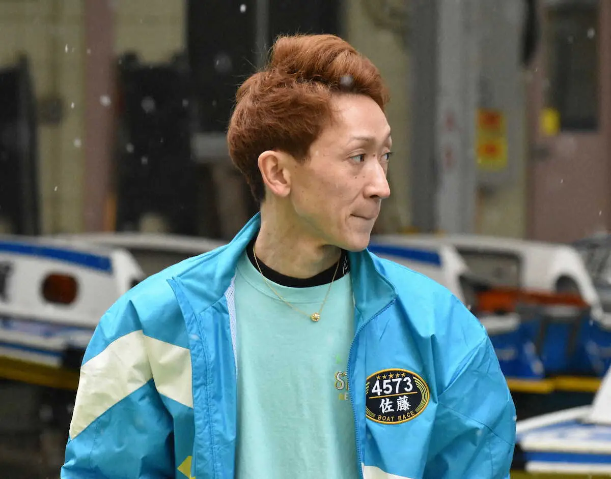 準優勝戦進出を狙う佐藤翼