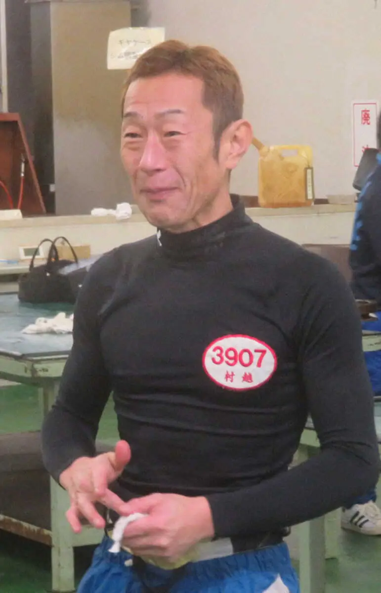 6Rで1着となった村越篤
