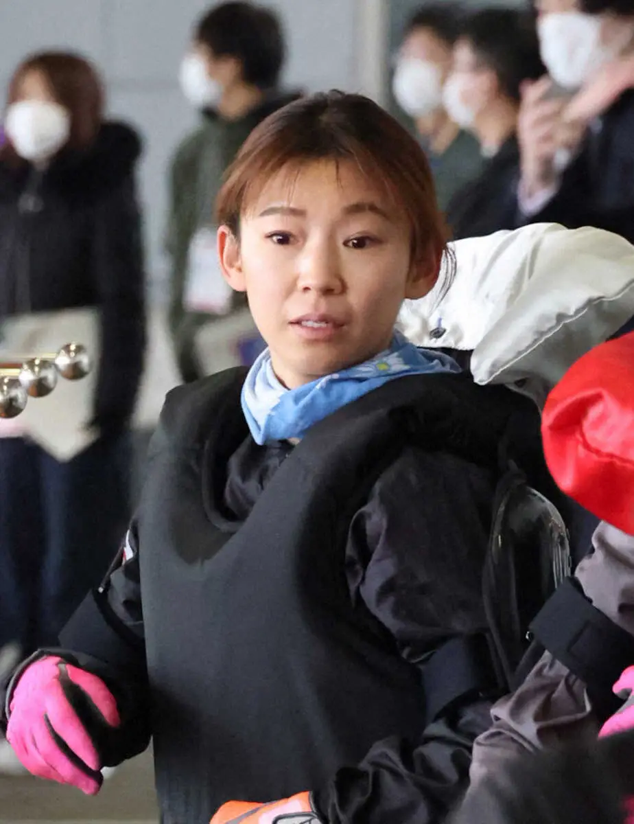 ＜レディースオールスター前検＞守屋美穂（撮影・後藤　正志）