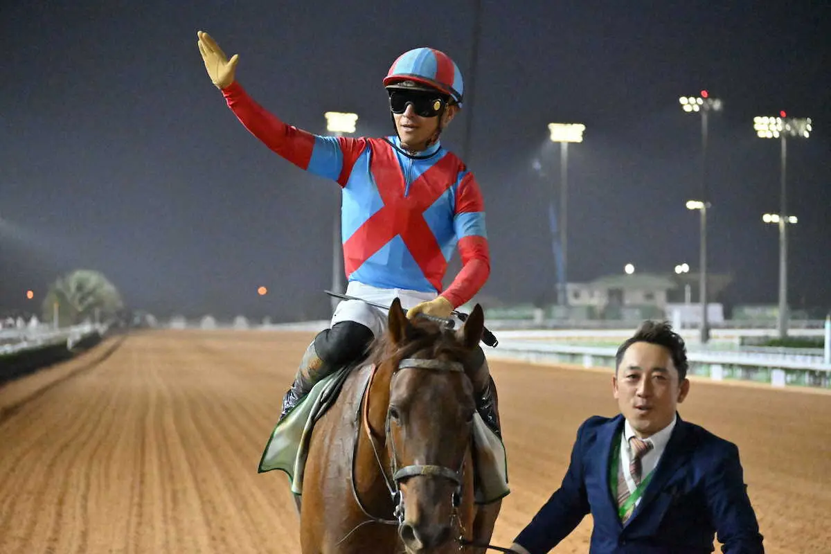 リヤドダートスプリントを制したリメイク（撮影・田井秀一）