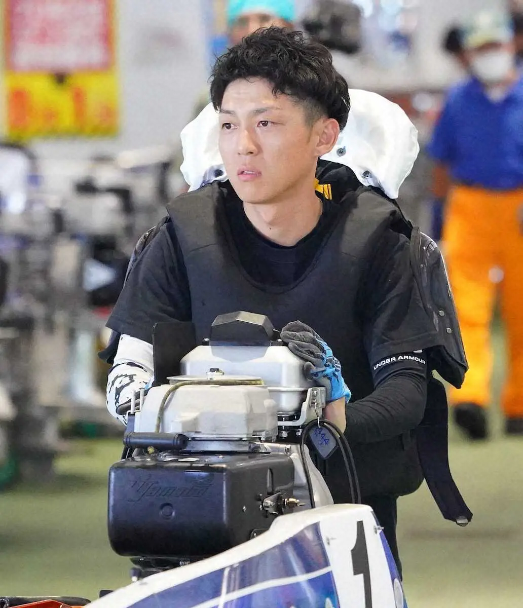 守屋美穂、松尾拓とともに準優勝戦12Rでフライングを切った桐生順平