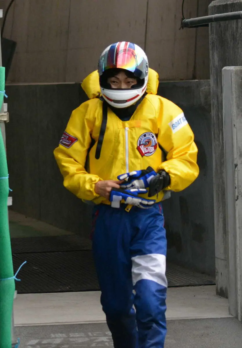 初日12Rドリーム戦で5コースから勝利を挙げた守田俊介