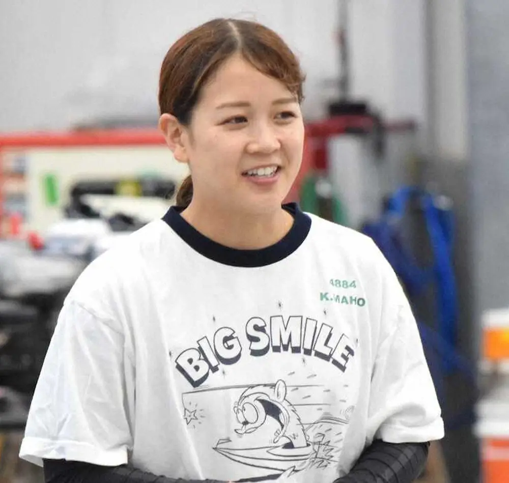 ポテンシャル秘める56号機で得点加算したい勝浦真帆