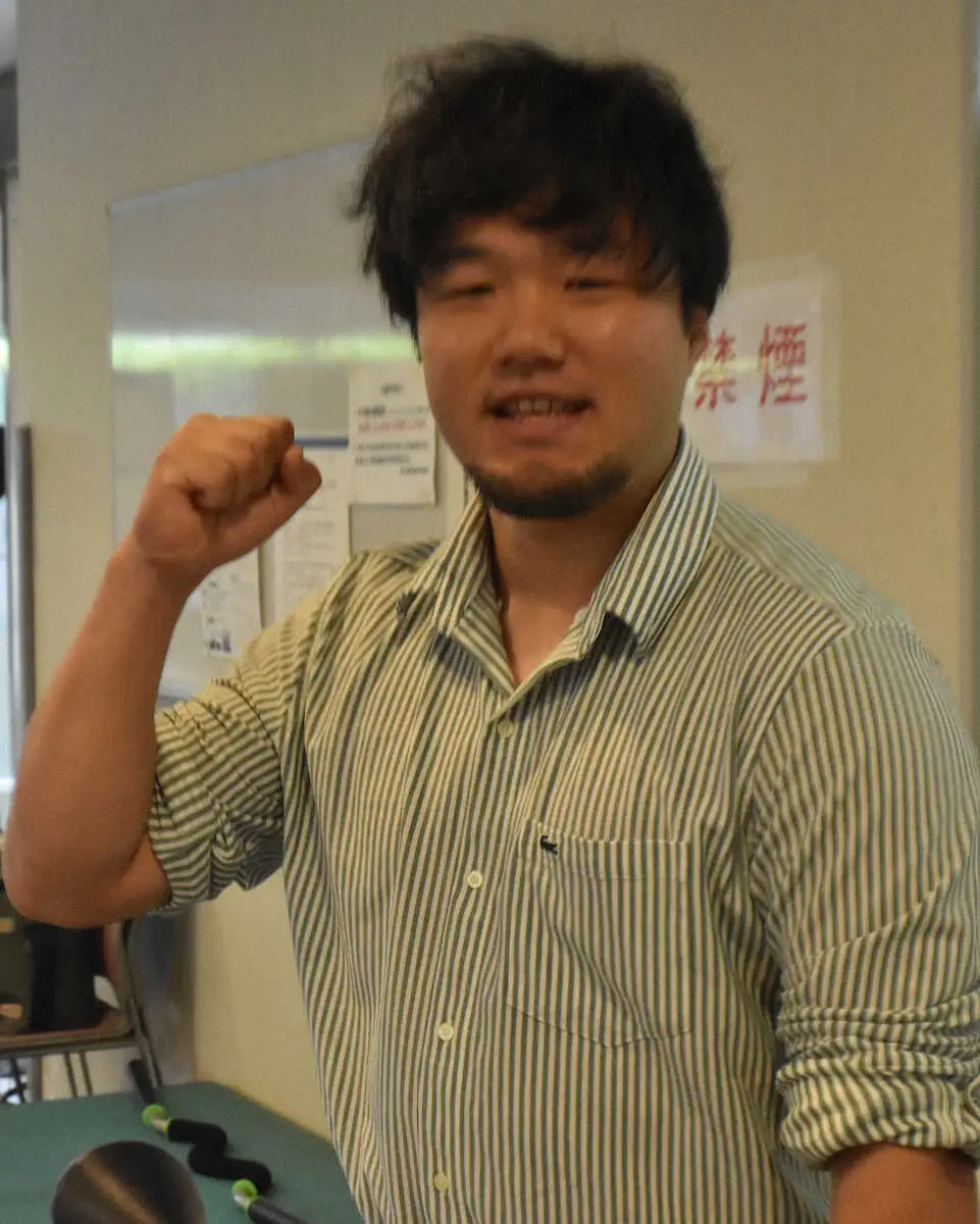 現在2場所連続完全優勝中の石田典大。今回も完全優勝すれば特別昇班がかなう
