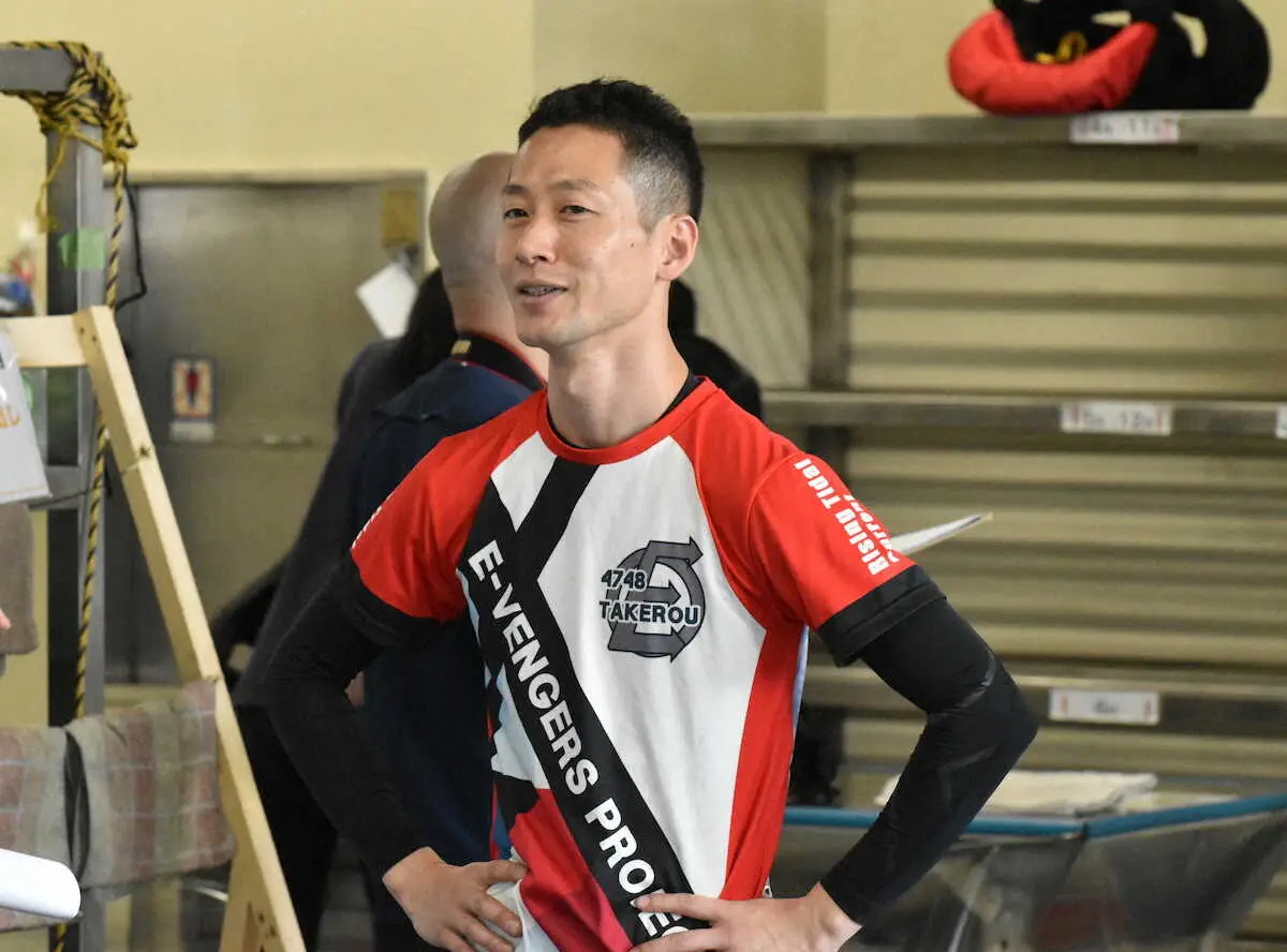 前節の優勝エンジンを獲得した渡辺雄朗