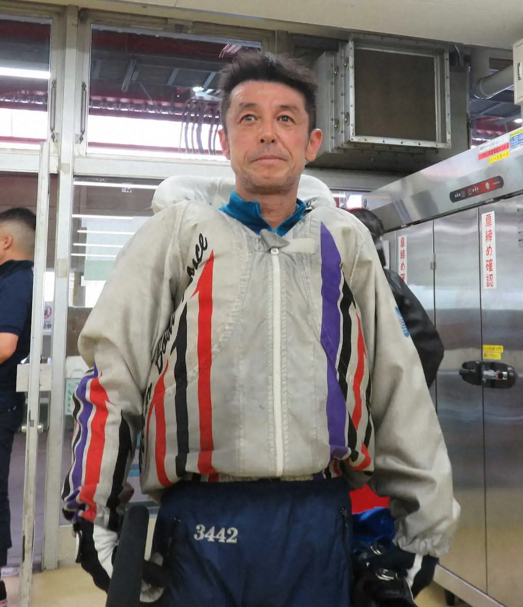 9Rで通算1500勝を達成した宮武英司（戸田）　　　　　　　　　　　　　　　　　　　　　　　　　　　　　　　