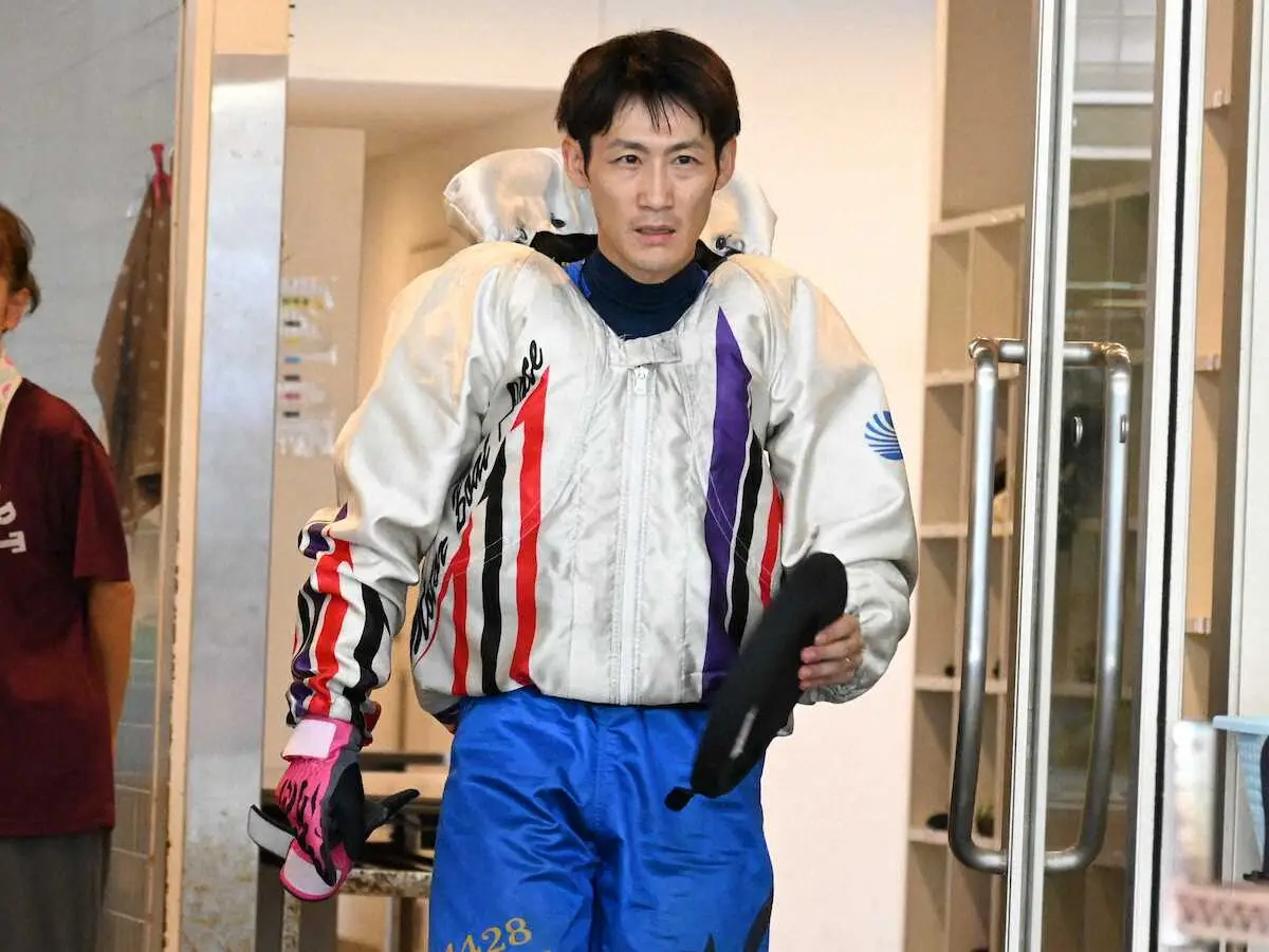 予選を1位で通過し、優勝戦1号艇を手にした有賀達也