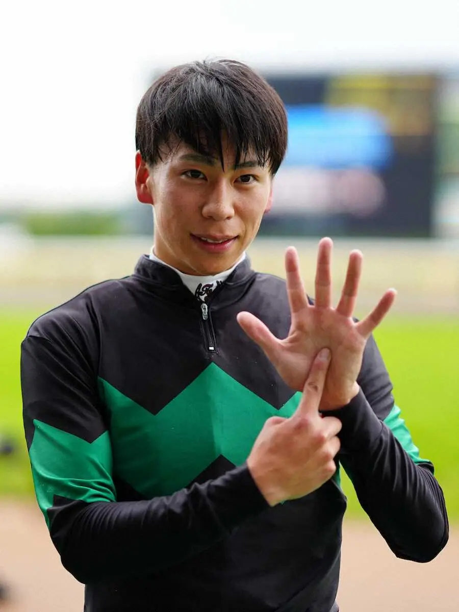 6月にJRA通算600勝を達成した横山武（撮影・河野　光希）