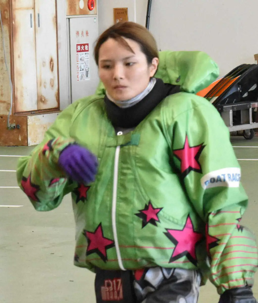 4日目2Rで2着に入った長尾萌加