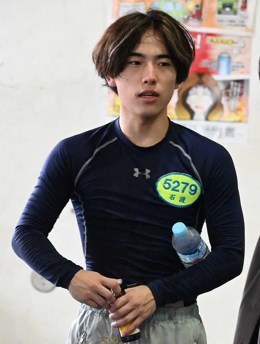 初日8Rを3コースから捲って制した石渡翔一郎