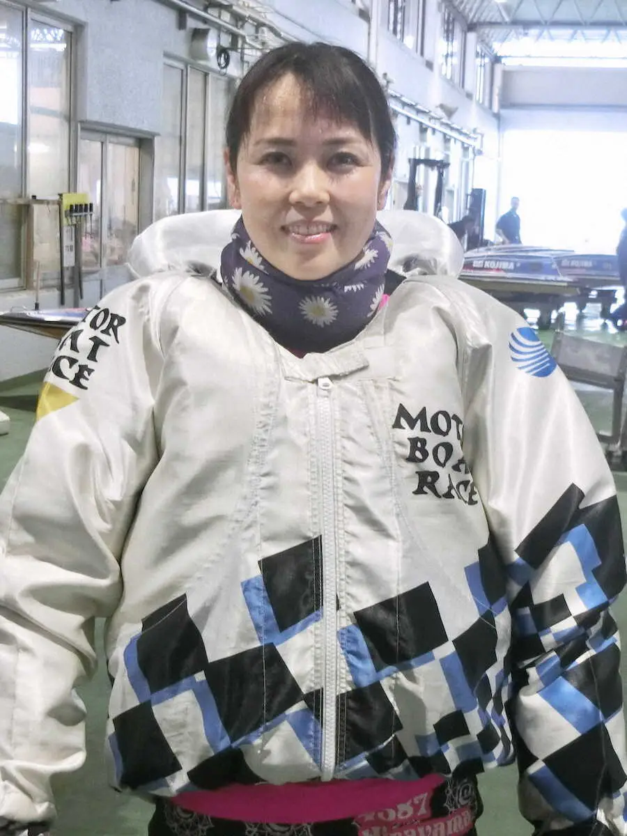 準優勝戦10Rを逃げ切り、優勝戦進出一番乗りを決めた平山智加