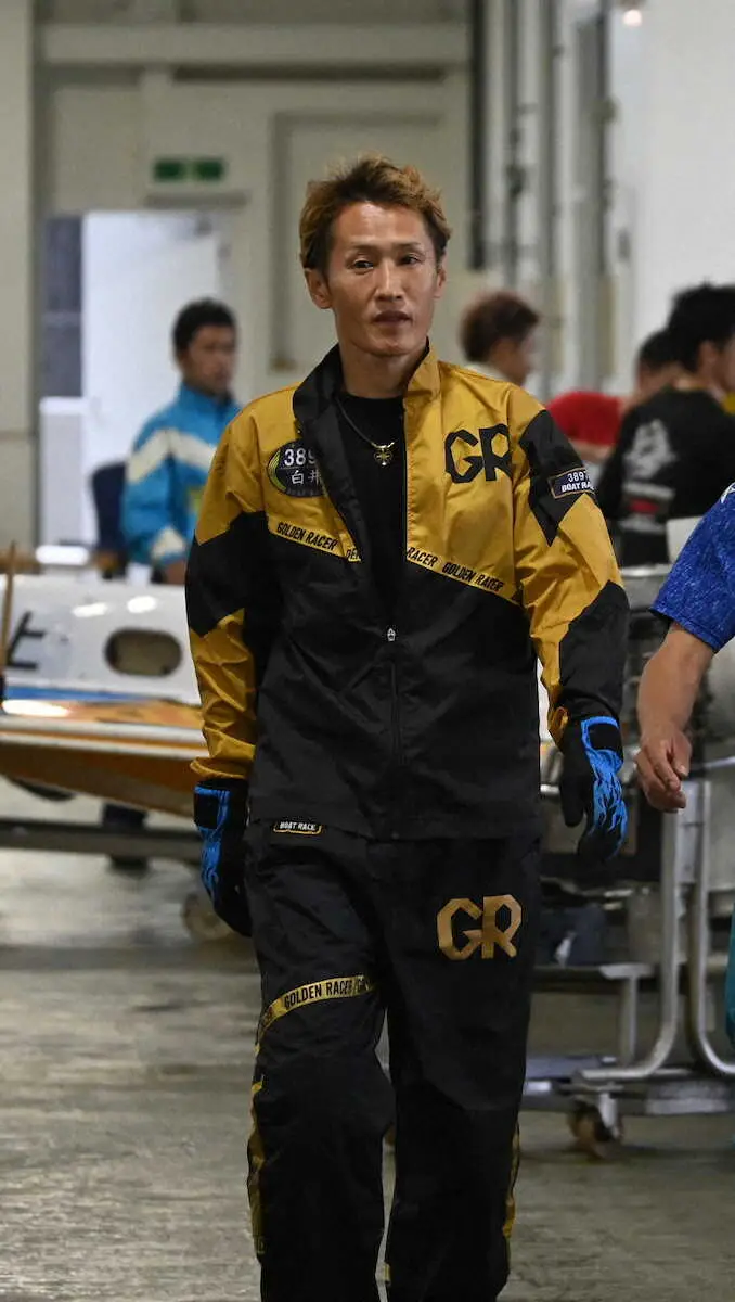初日12Rエキサイトドリームでフライングを切った白井英治